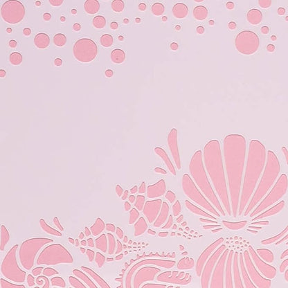Cake Stencil for Buttercream Cake, Royal Icing, Ganache, Painting, Art and Crafts (Marin)