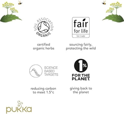 Pukka 2023 Advent Calendar Organic Tea, Herbal Tea Variety Pack, Selection of 24 Delightful Black & Green Teas and Infusions, 100% Organic