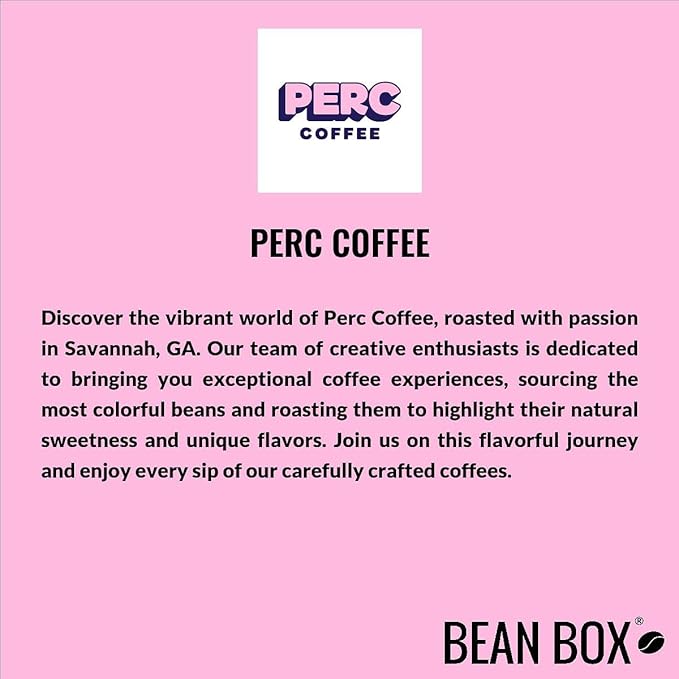 Colombia Jhoan Vergara - Roasted by Perc Coffee - Whole Bean Coffee - 2 Pound Bag