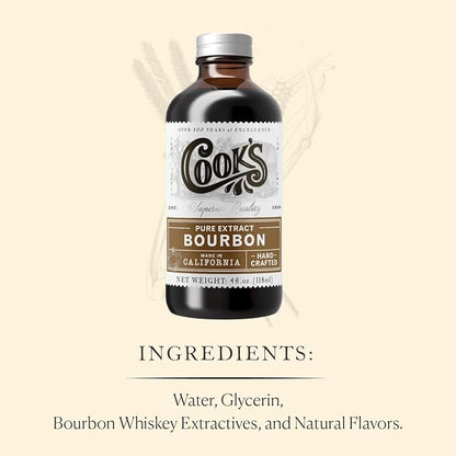 Cook's Bourbon Extract 8 oz