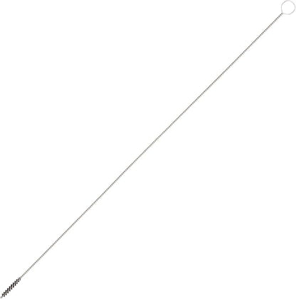 REDECKER Milk Foamer Hose Brush - Ideal for Espresso & Coffee Machine Attachments, Baby Bottle Cleaning, Detailing & More - Durable Nylon Bristles, Flexible Wire Handle, 12-1/2 Inches