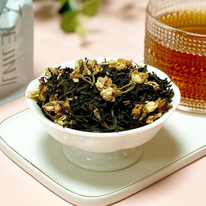 XIEJINJI Jasmine Black Tea - 40 Count, Special Blend Black Tea with Jasmine, Fragrant Floral Aroma, Eco-Conscious Tea Bags, 4.5 Oz