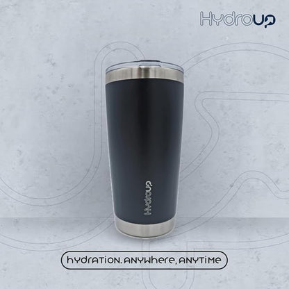 20 oz Tumbler Cup | Stainless Steel Insulated Coffee Mug with Lid | Coffee Travel Mug & Iced Coffee Cup | Leakproof Coffee Tumbler | BPA-Free Insulated Tumblers (Navy)