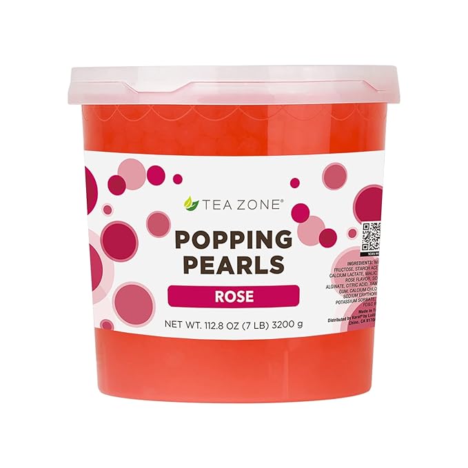 Tea Zone 7 lbs Rose Popping Pearls