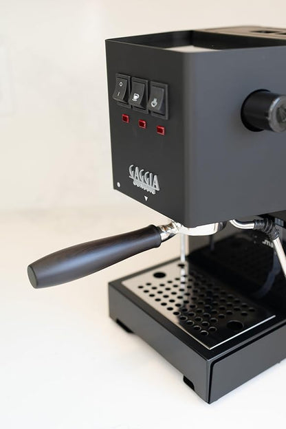 LILQ 58mm Bottomless Naked 2 Ears Portafilter Compatible with Gaggia Machines– Includes 18–20g Basket (Blackwood Smooth)