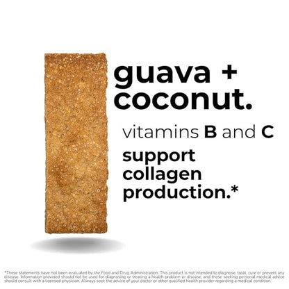 The Panza Guava Coconut Gourmet Cookie Snack Thin & Crispy | Organic, Non-GMO, 100% Natural Ingredients | Signature Jar 4.3 oz