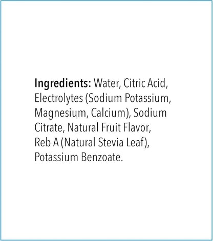 Electrolyte Hydration