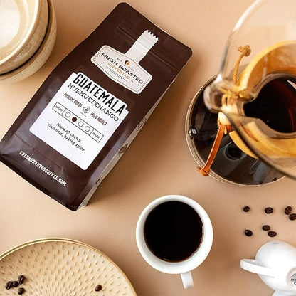 Fresh Roasted Coffee, Guatemalan Huehuetenango, 2 lb (32 oz), Medium Roast, Kosher, Whole Bean