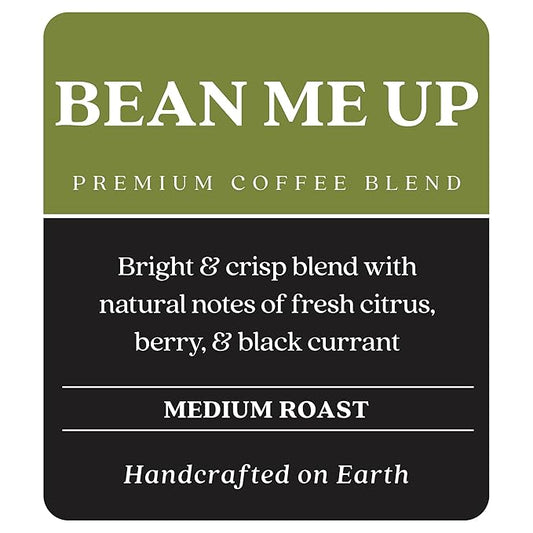 Copper Moon Ground Coffee, Bean Me Up Blend, Light Roast, 3 Bags (12 oz. each)
