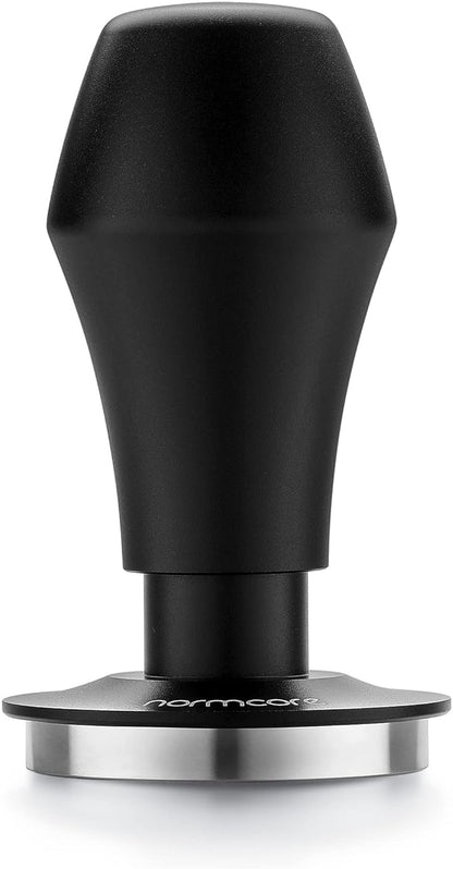 Normcore 49.7mm Coffee Tamper V4 - Spring-loaded Tamper - Barista Tools - Espresso Tamper with Mat For ROK Espresso Maker - Flat Base