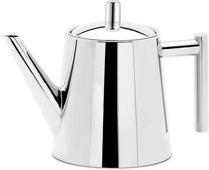 Easyworkz Stainless Steel Teapot with Removeable Infuser 27 oz Stovetop Tea Maker for Fruit Herbal and Infusion Tea