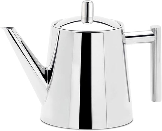 Easyworkz Stainless Steel Teapot With Removeable Infuser 50 oz (1500ml) Stovetop Tea Maker for Fruit Herbal and Infusion