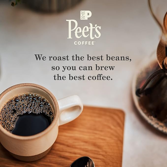 Peet's Coffee, Light Roast Keurig K-Cup Pods - Luminosa Breakfast Blend (6 Boxes of 10 K-Cup Pods)
