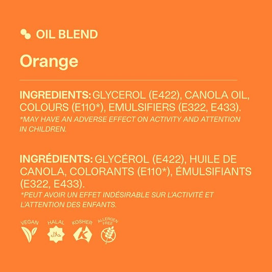 Colour Mill Oil-Based Food Coloring, 20 Milliliters Orange