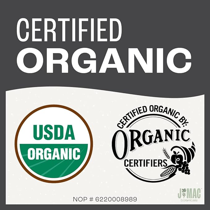 J Mac Botanicals, Organic Calendula Petals (4 oz) edible dried flowers petals, pairs well with edible dried rose petal, edible flowers for ice cubes, edible flowers for food, beverages, bath bombs