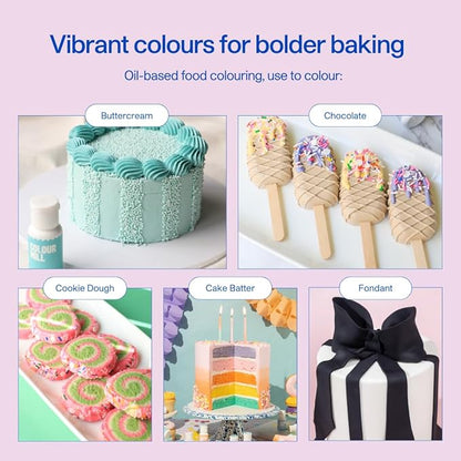 Colour Mill Oil-Based Food Coloring, 20 Milliliters Raspberry