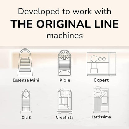 6 Unique Coffee Blends | Decaf & Regular | 100 Premium Aluminium Capsules for Nespresso | 50 Decaf, 50 Caffeinated | Featuring Arezzo: Smooth & Rich, Roma: Bold & Intense, Firenze: Full-bodied & Creamy, San Marino: Balanced & Aromatic