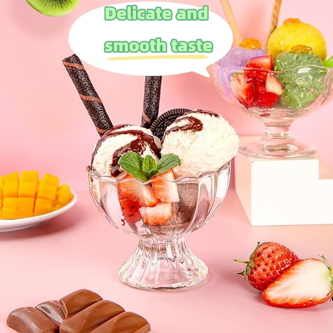 Ice Cream Mix， Kits for Home Ice Cream Makers, Ready in 30 Minutes. 100g Bags, 3.5 Ounces, Six Flavors (Pack of 6) Good Gifts for Christmas Halloween Birthday Party