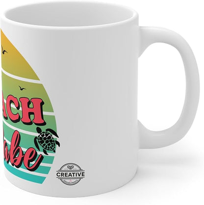 11 OZ Novelty Coffee Mugs - Christmas Gift (Beach Babe Theme)