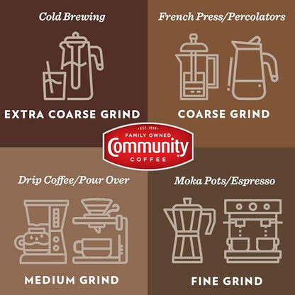 Community Coffee Private Reserve Breakfast Blend Supreme Whole Bean Coffee, Medium Roast, 32 Ounce Bag (Pack of 1)