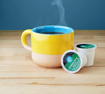 Amazon Brand - Happy Belly Medium Roast Coffee Pods, Colombian, Compatible with Keurig 2.0 K-Cup Brewers, 100 Count