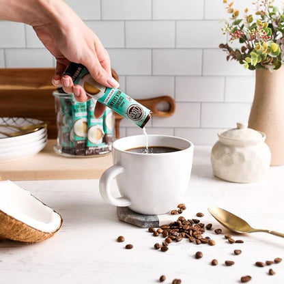 Coconut Cloud: Dairy-Free Coffee Creamer | Minimally Processed, Shelf Stable. Made from Coconut Powdered Milk. | Vegan, Gluten Free, Non-GMO. (Home, Office, Travel), Creamers (Original - 20 Sticks)