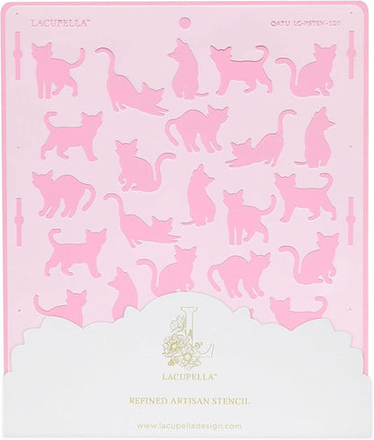 Large and Tall Cake Decorating Stencil (QATU)