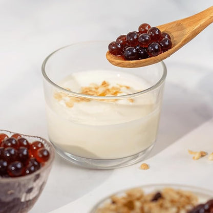Tea Zone [1 Pound] Blueberry Popping Pearls, Bursting Pearls for Teas, Shakes, Smoothies, Dessert Toppings