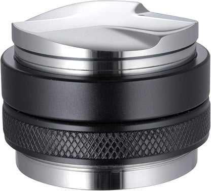 53mm Coffee Distributor and Tamper, Dual Head Coffee Leveler Compatible with Breville 54mm Portafilter, Adjustable Depth- Professional Espresso Hand Tampers