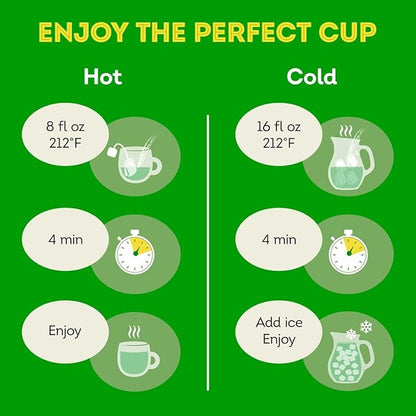 Lipton Honey Ginger Green Tea, Lemon Green Tea, & Peach Green Tea 20 CT (3ea) (Variety Pack)