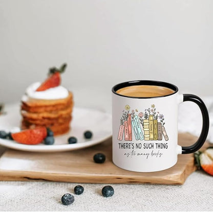 Book Lovers Gifts Mug, Gifts for Book Lovers Readers, Book Gifts, Bookish Gifts, Christmas Birthday Gifts for Teacher Book Lovers Bookworm, Reading Accessories for Librarian, 11 oz Coffee Mug