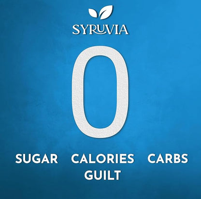 Syruvia Sugar Free Coffee Syrup, Irish Cream Flavored Syrup for Drinks, Lattes, and Desserts – 25.4 fl oz