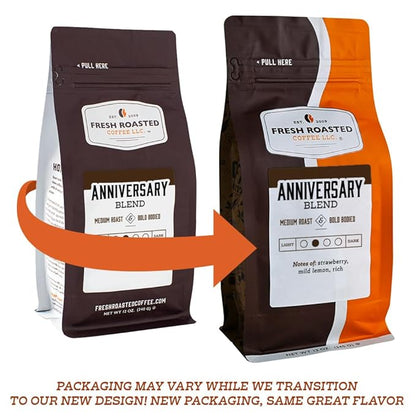 Fresh Roasted Coffee, Fog Kicker, 12 oz, Light Roast, Kosher, Ground