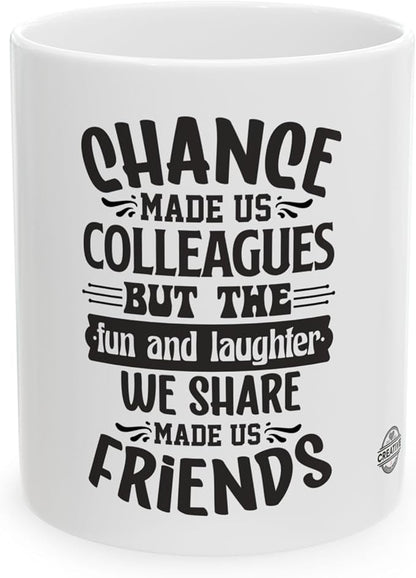 11 OZ Novelty Coffee Mugs - Christmas Gift (Share Friends)