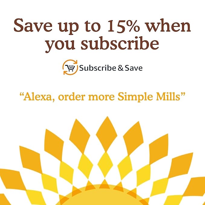 Simple Mills Almond Flour Pancake & Waffle Mix, Pumpkin - Gluten Free, Plant Based, Paleo Friendly, Breakfast 10.7 Ounce (Pack of 6)