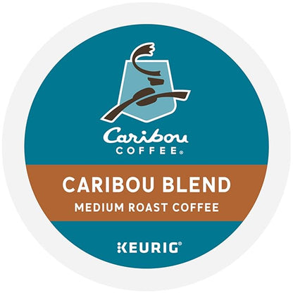 Caribou Coffee Caribou Blend Keurig Single-Serve K-Cup Pod, Medium Roast Coffee, 44 Count(Pack of 1)