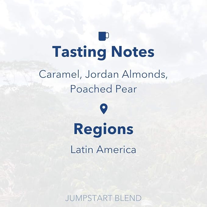 Partners Coffee Roasters, Jumpstart Blend, Whole Bean Coffee - 12 Ounce - Medium