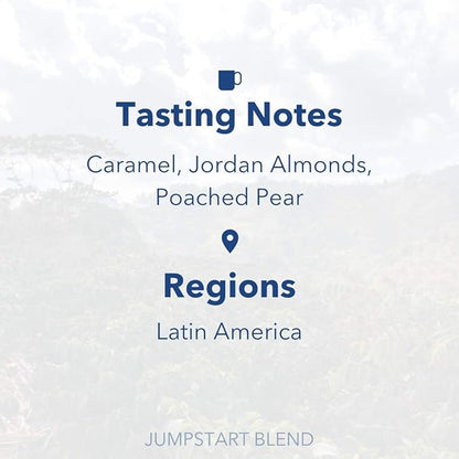 Partners Coffee Roasters, Jumpstart Blend, Whole Bean Coffee - 12 Ounce - Medium