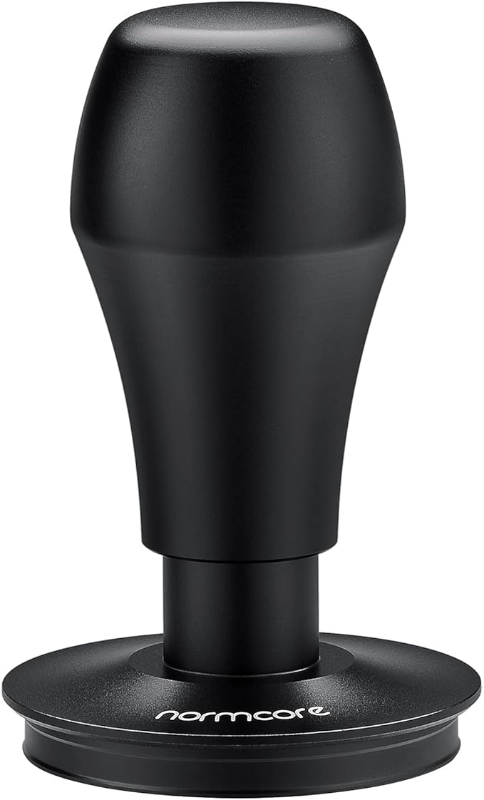 Normcore 51mm Coffee Tamper, Espresso Tamper, Spring Loaded Tamper V4 With Titanium PVD Coating Flat Base, 15lb / 25lb / 30lbs Replacement Springs