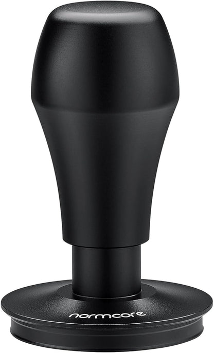 Normcore 58mm Espresso Coffee Tamper V4 - Spring Loaded Tamper With Titanium PVD Coating Flat Base -15lb / 25lb / 30lbs Replacement Springs