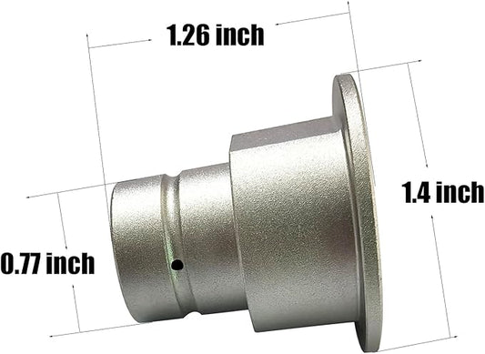 Soda Water CO2 Cylinder Quick Connect Adapter Replacement for Terra DUO ART Sparkling Water Machine, TR21-4 Bottle Refill Accessories