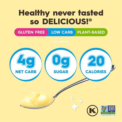Simply Desserts Lemon Instant Pudding, Sugar-Free, 6-Pack – Healthy Dessert, Keto Snacks, Vegan & Diabetic-Friendly, Kosher, 1.7 Oz Ea