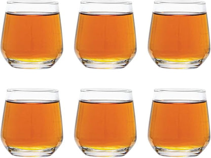 Vikko 3.25 Ounce Shot Glasses, Set of 6 Small Liquor and Spirit Glasses, Durable Tequila Bar Glasses For Alcohol and Espresso Shots, 6 Piece Shooter Glass Set (LAL)
