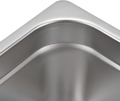 Yosoo Coffee Knock Box, Large Coffee Knock Box Stainless Steel Coffee Grounds Container Bucket Waste Bin(01)