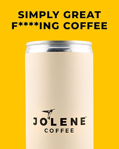 Jolene Coffee – Oat Milk Latte | 8oz Cans | Smooth, Bold, Dairy-Free, Gluten-Free, Non-GMO (24 Cans, Oat Milk Latte)