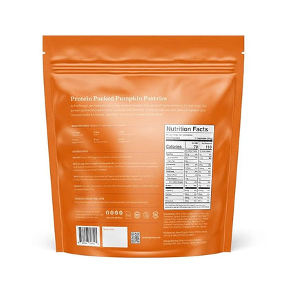 ProDough High Protein- Gluten Free Cupcake Mix, Low Carb, 13g of Protein per Cupcake, No Added Sugars, Keto Friendly, Makes 12, Healthy Dessert (Pumpkin Spice)