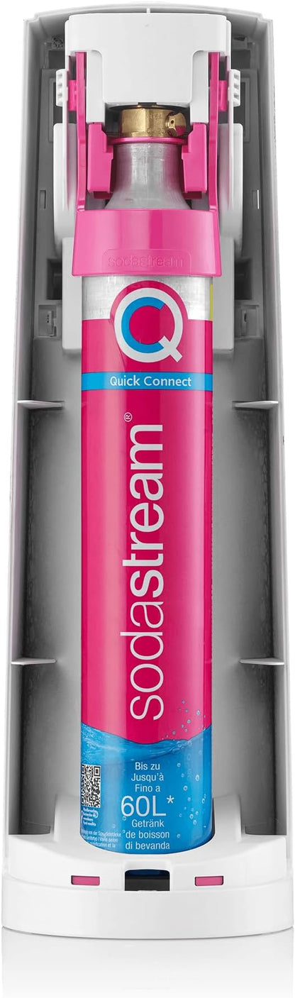 SodaStream Terra Sparkling Water Maker (White) with CO2, DWS Bottle and Bubly Drop