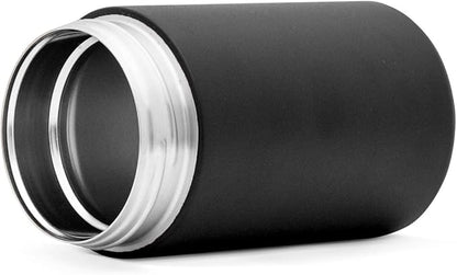 Simple Modern Food Jar for Hot Food | Reusable Stainless Steel Vacuum Insulated Leak Proof Lunch Storage for Smoothie Bowl, Soup, Oatmeal | Provision Collection | 16oz | Midnight Black
