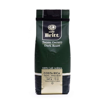 Café Britt® - Costa Rican Blends Mixed Bundle Coffee (12 oz.) (3-Pack) - Whole Bean, Arabica Coffee, Kosher, Gluten Free, 100% Gourmet & Light, Medium Dark & Dark Roast