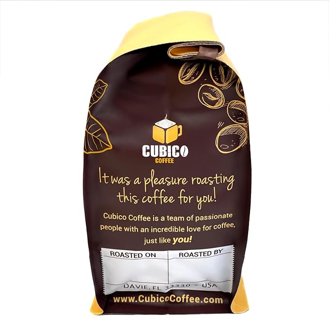 Colombian Coffee, Single Serve Coffee Pods, Premium Colombia Supremo Single Origin Fresh Roasted Coffee | K-Cup Compatible Brewers | Cubico Coffee | 10 Count